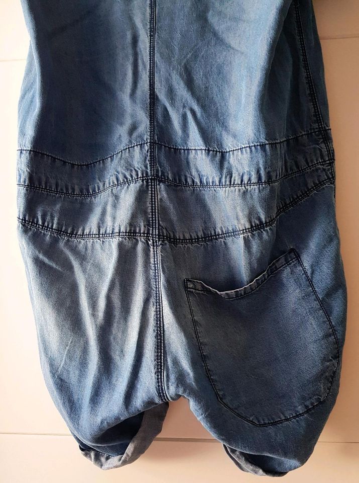 Schöner H&M Denim Ladies Sommer Jumpsuit Overall Lässig Leger L in Stutensee