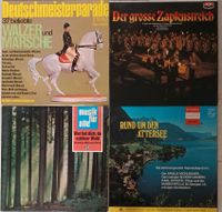 4 LPs (Vinyl), Zapfenstreich, Walzer und Märsche,  Attersee, Wald Nordrhein-Westfalen - Enger Vorschau