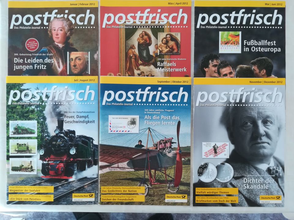 "Postfrisch" Briefmarken Zeitschrift Jahrgänge 2002 bis 2023 in Neumünster