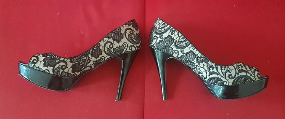 GUESS Plateau High Heels Pumps Schuhe 38 in Dillingen (Donau)