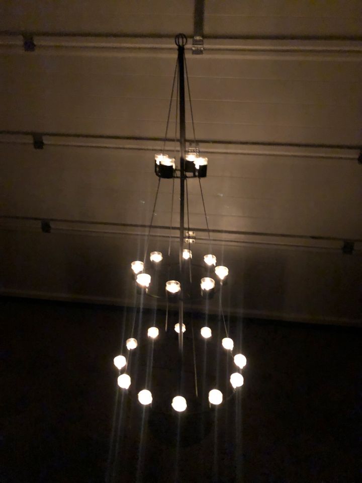 Teelichthalter Höhe 170cm Metall in Eppelborn