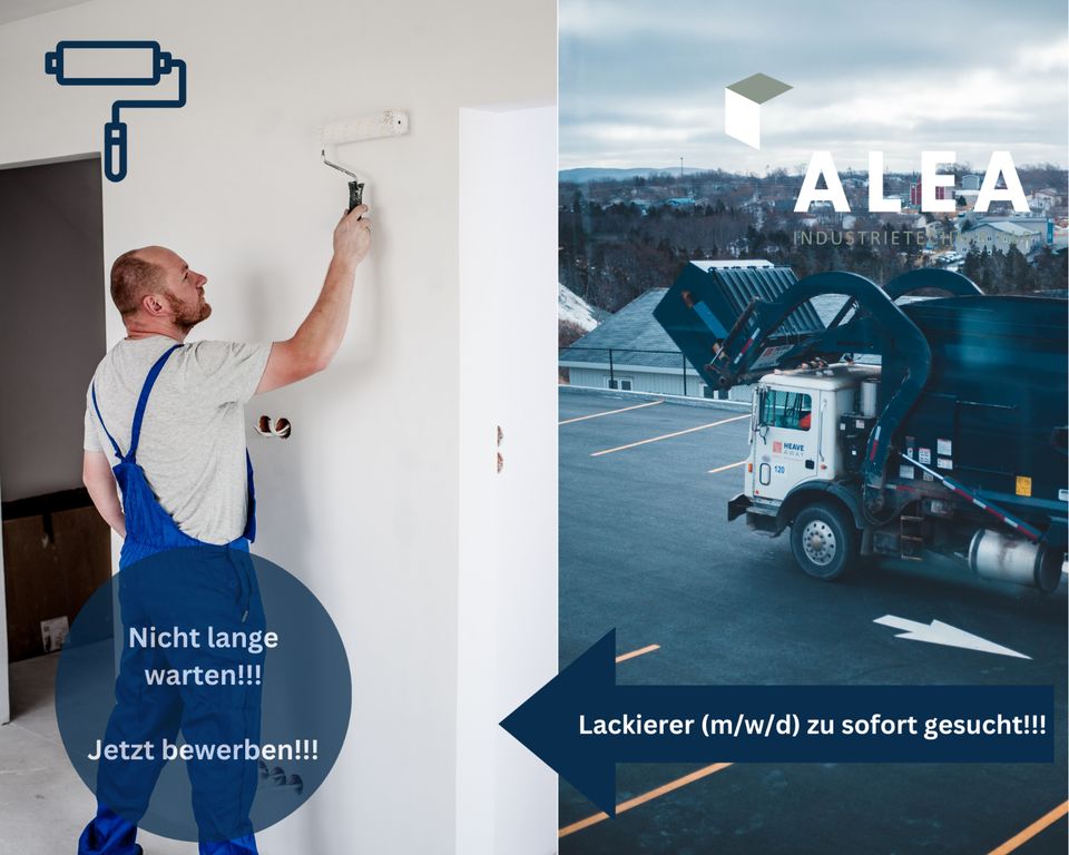 Maler/Lackierer (m/w/d) aufgepasst!! Nur BEI UNS findest Du DEINEN TRAUMJOB!!! in Schwanewede