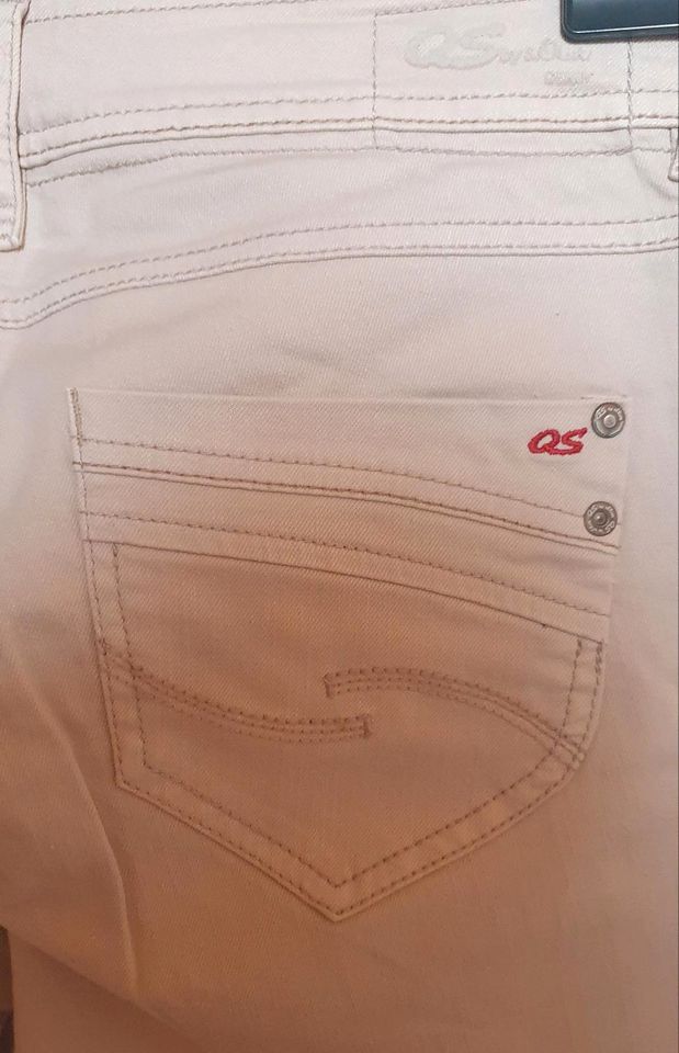 Hose S.Oliver Gr.40-42 beige Neu in Schwarzenbach a d Saale