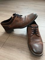 AM LEDER SCHUHE ANZUG BUSINESS BRAUN SCHNÜRER GR. 40 Bayern - Cham Vorschau