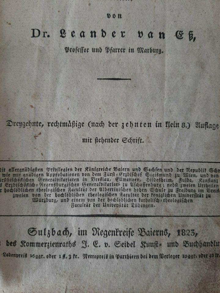 Neues Testament von 1823 in Dortmund