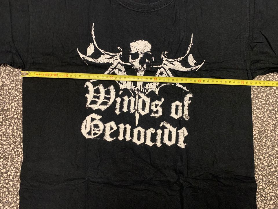 Crust/Death Metal Bandshirt: Winds of Genocide, Größe L, Gildan in Herzogenrath