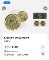 Kroatien 20 Eurocent Dortmund - Mitte Vorschau