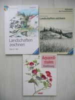 Malbücher Aquarellmalen Landschaften Zeichnen 3 Stück Schleswig-Holstein - Itzehoe Vorschau