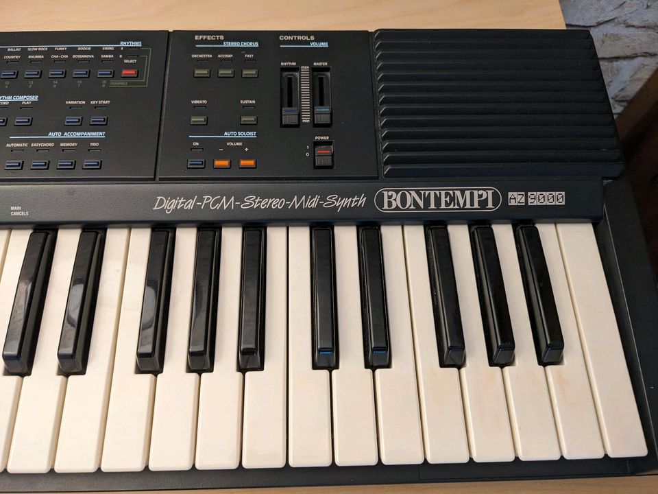 Keyboard, Bontempi AZ 9000, funktionsfähig in Düsseldorf