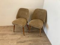 #A 2x DDR Midcentury Cocktailsessel Loungesessel beige 50er 60er Sachsen - Burgstädt Vorschau