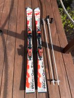 Ski Rossignol Radical 9 GS Worldcup TI + Bindung + Skistöcker Niedersachsen - Buxtehude Vorschau