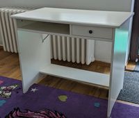 Schreibtisch, weiß (Hemnes Ikea?) mit Gebrauchsspuren Berlin - Tempelhof Vorschau