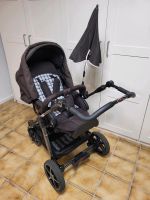 Kinderwagen Buggy braun / blau - weiß kariert  Hartan Sprinter GT Nordrhein-Westfalen - Lohmar Vorschau