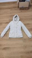 Helle cremefarbene gefütterte Benchjacke Winterjacke Herbst Gr. S Bayern - Bad Kissingen Vorschau