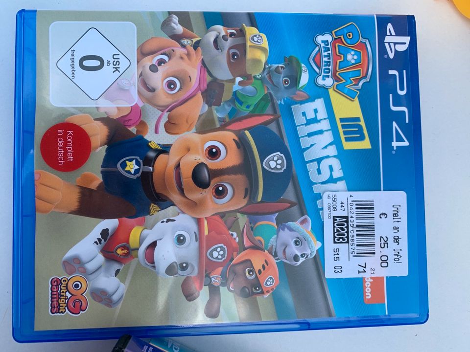 Paw Patrol PlayStation4 Spiel in Floh-Seligenthal-Floh