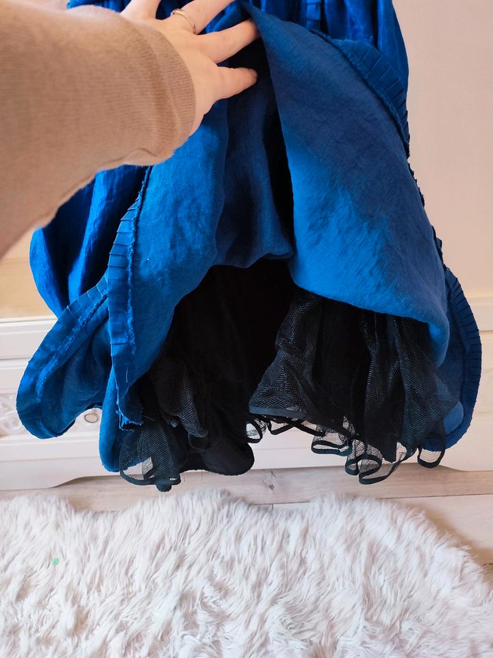 Mädchen Kleid blau 116 festlich Tüll in Bergneustadt