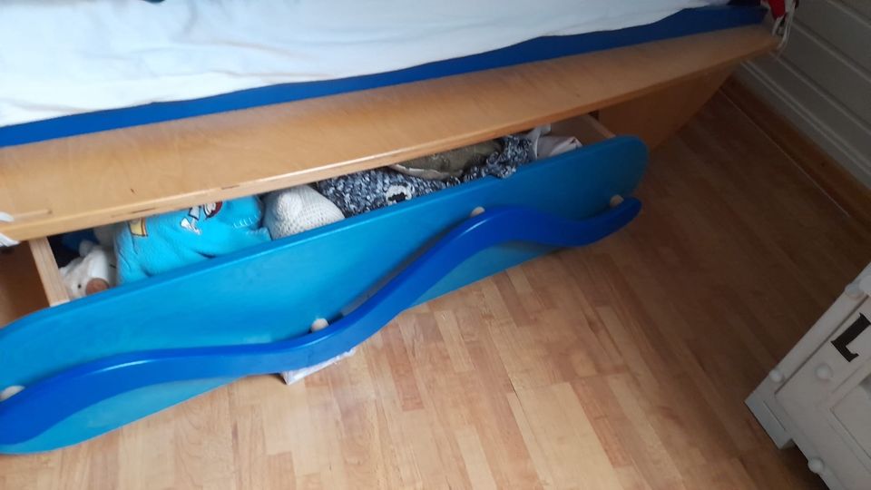 Traumhaft schönes HABA Bett Windjammer Segelboot NP 1450€ in Wedel