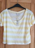 NEU cropped Top sommer frühling von "Pieces" gelb weiß Bayern - Regensburg Vorschau