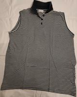 Ärmelloses Polo Shirt von Bonita Gr. L schwarz weiß gestreift Nordrhein-Westfalen - Netphen Vorschau