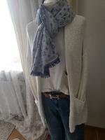 Long Strickjacke in weiß in Gr, 40 Bayern - Friedberg Vorschau