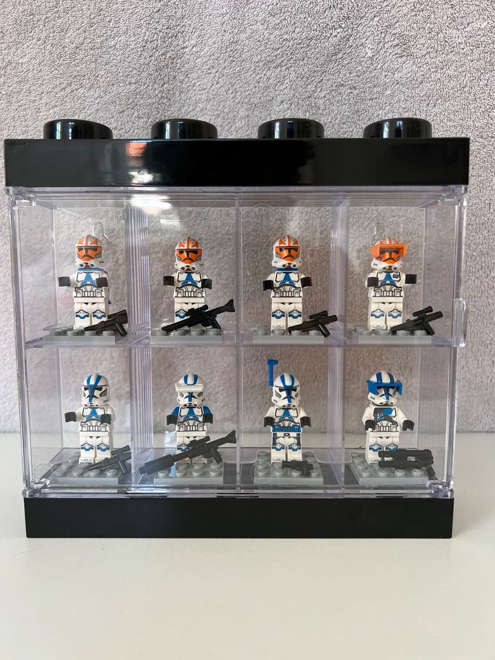 8x Lego Star Wars Clone Trooper 501st Set inkl. Display Case! Neu in Hannover