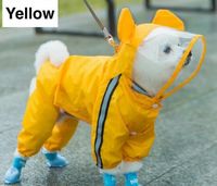 Regenjacke Hund Hundejacke Gelb Orange S mit Kapuze Rheinland-Pfalz - Kenn Vorschau