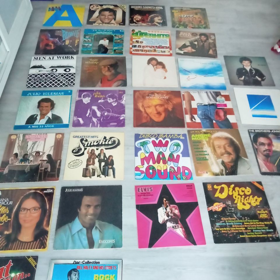 31LP Vinyl Abba Smokie Rock Pop  Schlager Oldies Elvis CCR Bowie in Arnsberg