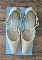 Lilly Brautschuhe OFF WHITE/ creme weiß Gr. 40 - Absatz 6,5 cm Berlin - Westend Vorschau