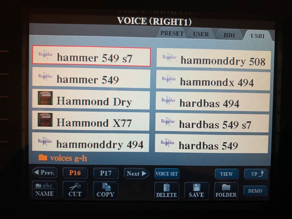 Voice für Yamaha Tyros 1-2-3-4-5, PSR S, PSR SX 700, 900, Genos in Essen