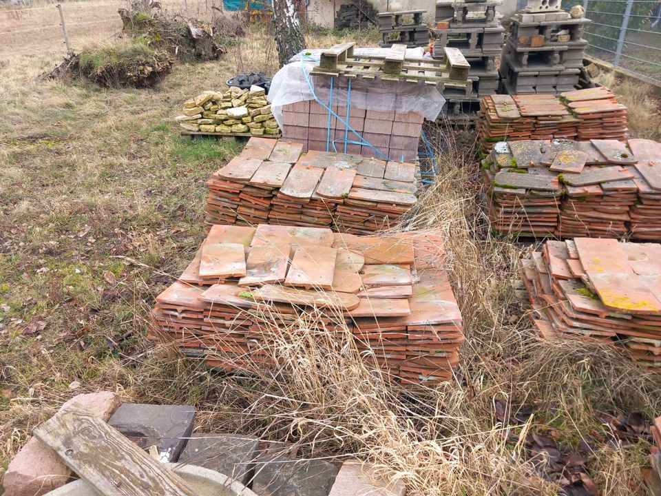 Bieberschwanz Ziegeln ca. 7 Paletten in Kirchheimbolanden