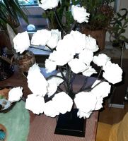 Led Rosenbaum Weiß auf Metallständer braun Nordrhein-Westfalen - Marl Vorschau