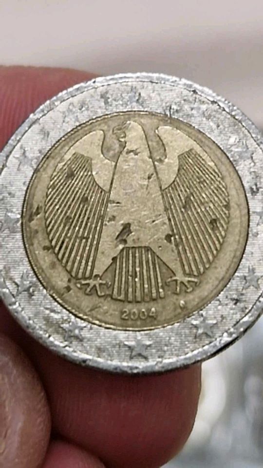 2 Euro Münze Deutschland 2004 in Pleinfeld