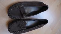 „Esprit“ Bootsschuhe Mokassins Wildleder Gr 39 braun Nordrhein-Westfalen - Marl Vorschau