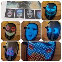 LED Maske⭐ Shining App mask ⭐ Fastnacht Karneval Rheinland-Pfalz - Hillesheim am Rhein Vorschau