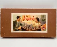 Vintage Schach Dame Mühle Spiel DDR 1950er SiSi Spiele Alt RAR Schwerin - Altstadt Vorschau