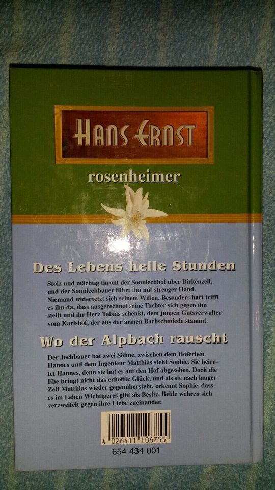 Romane von Hans Ernst - Berg-/Heimatromane in Meuselbach