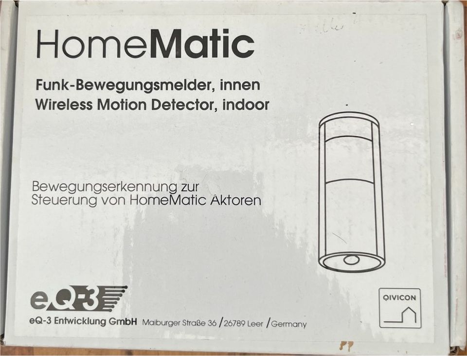 Home Matic, Bewegungsmelder für Smart Home in Stuttgart