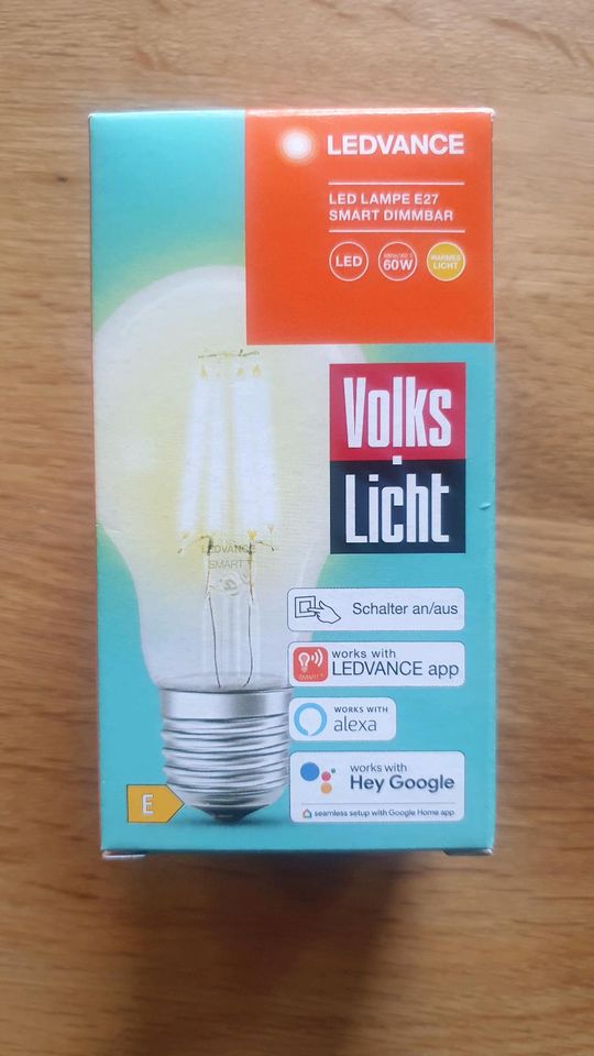 3 Smarte LED Glühbirne Volkslicht E27 in Hessen - Hünfeld | Lampen  gebraucht kaufen | eBay Kleinanzeigen ist jetzt Kleinanzeigen