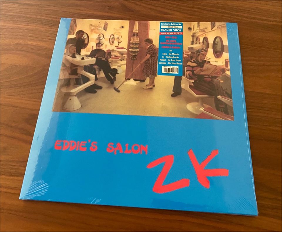 ZK (Die Toten Hosen) - Eddie’s Salon Blaues Vinyl OVP in Hilden