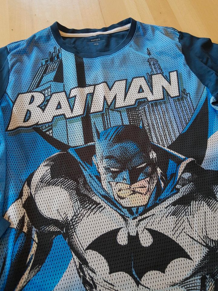 Shirt Gr. 158/164 name it Batman Jungen blau in Anger