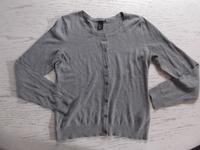 Strickjacke Klassiker grau H&M reine Baumwolle Gr. M Bayern - Mertingen Vorschau