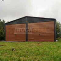 PREMIUM Fertiggarage Blechgarage Garage 6x6m Lager Doppelgarage Sachsen - Wittgensdorf Vorschau