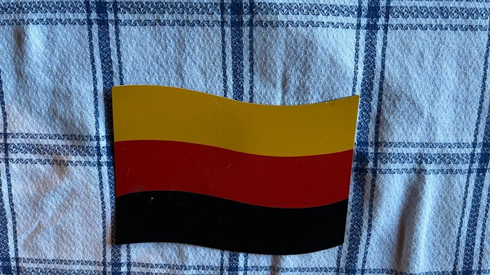 Deutschland Fahne Magnet in Salzweg