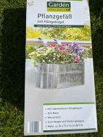 2x Pflanzgefäß, Zink, Balkon, Garten, Zinktopf,Blumentopf Brandenburg - Kolkwitz Vorschau