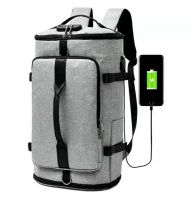 Rucksack Damen Herren Grau Laptoptasche Schloss Schulrucksack Berlin - Mitte Vorschau