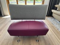 Leolux Designer Sofa Leder 2-Sitzer Loveseat Liegefunktion TOP! Bayern - Rottach-Egern Vorschau