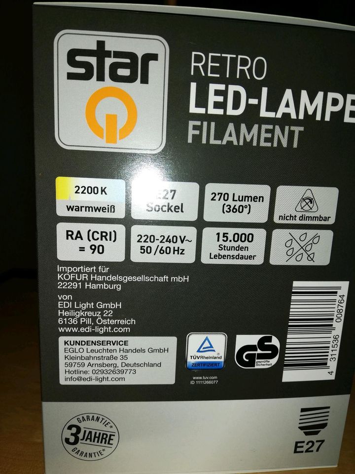 Retro led Lampe in Schonach