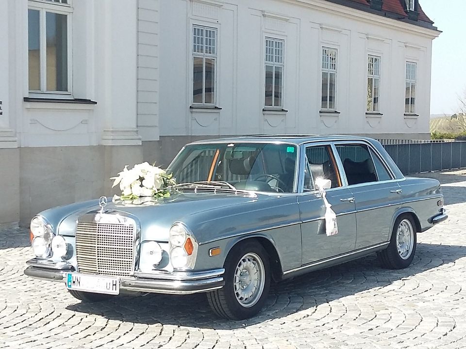 Elegante S-Klasse AMG S63, Langversion als Hochzeitsauto, Brautau in Backnang