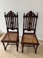 2 Antike Stühle  von 1880 flämisch alt Retro Antik Deko Stuhl Niedersachsen - Wilhelmshaven Vorschau
