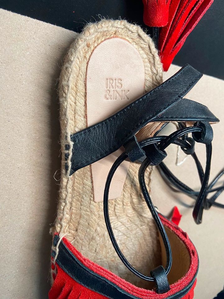 Iris Ink Espadrilles Wildleder Rot in Hessen Pfungstadt eBay